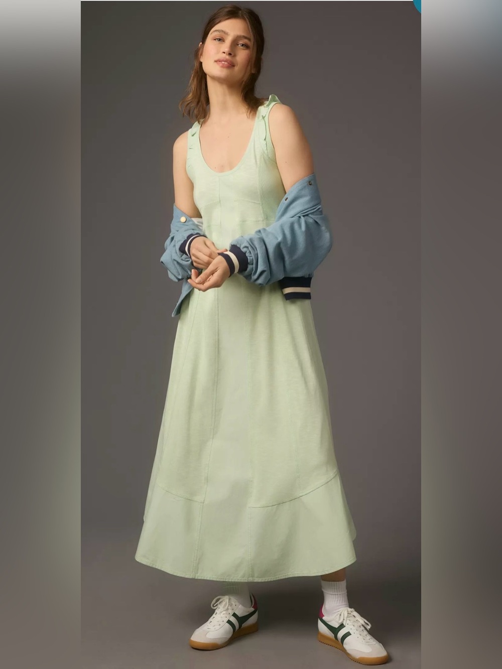 Daily Practice by Anthropologie Back Detail Maxi Dress, Size XXS/P